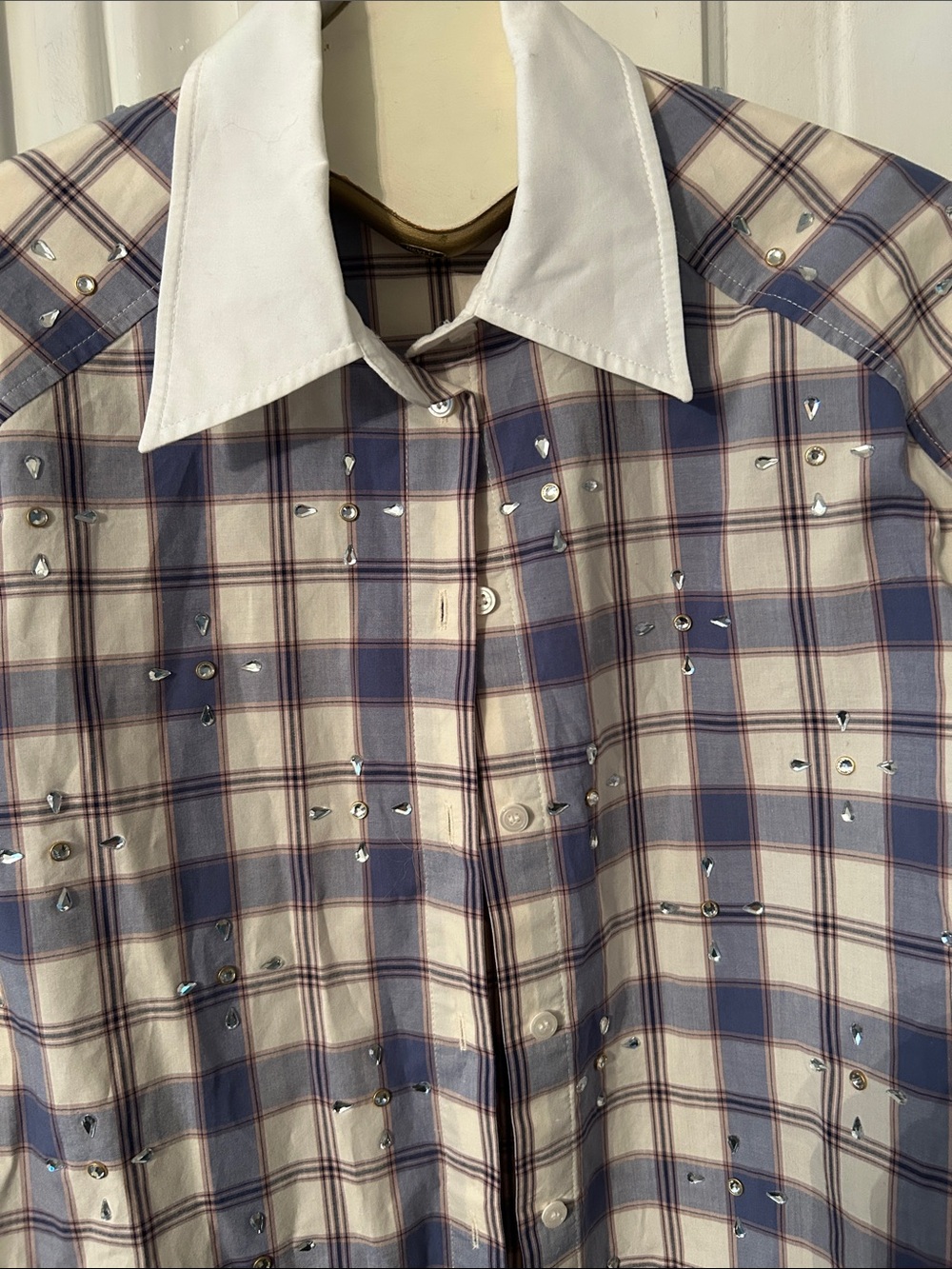 Sandro crystal Shirt NWOT - Picture 4 of 4